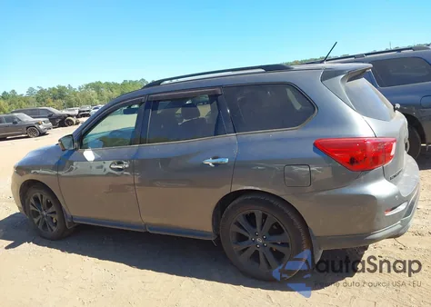 2018 Nissan Pathfinder Sl из США, поврежденный, VIN 5N1DR2MN0JC677439